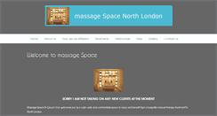 Desktop Screenshot of massagespace.co.uk